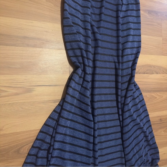 LuLaRoe Navy and Black Striped Dress - Picture 5 of 8